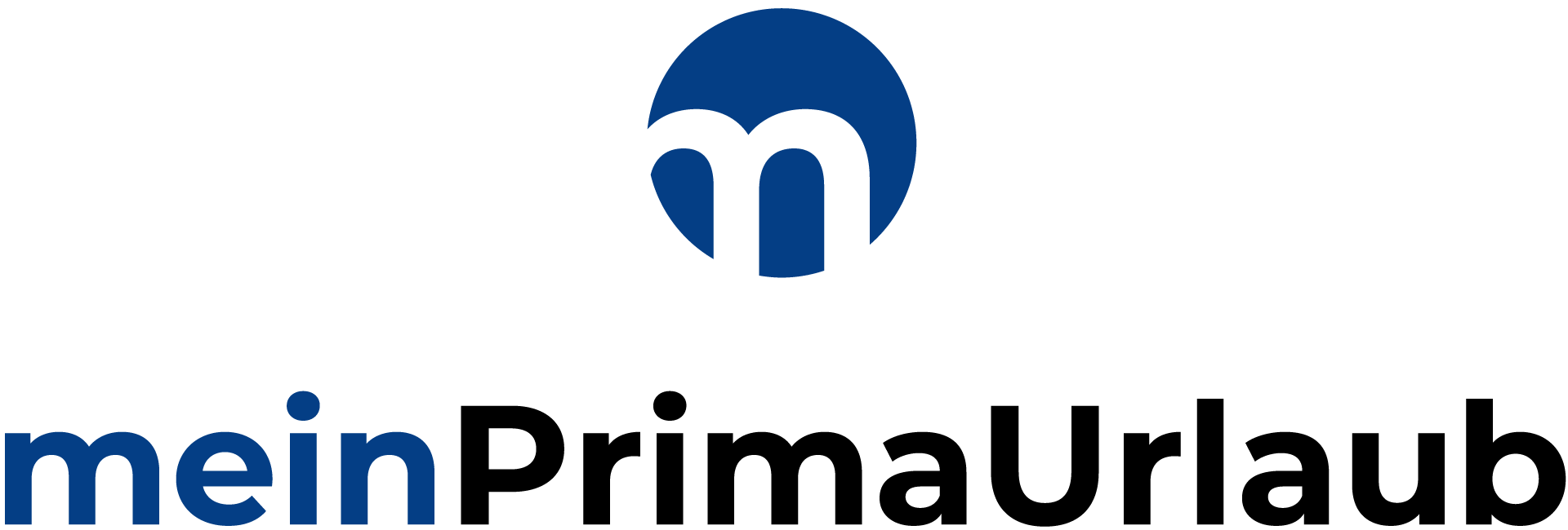 Schriftzug meinPrimaUrlaub auf transparentem Hintergrund